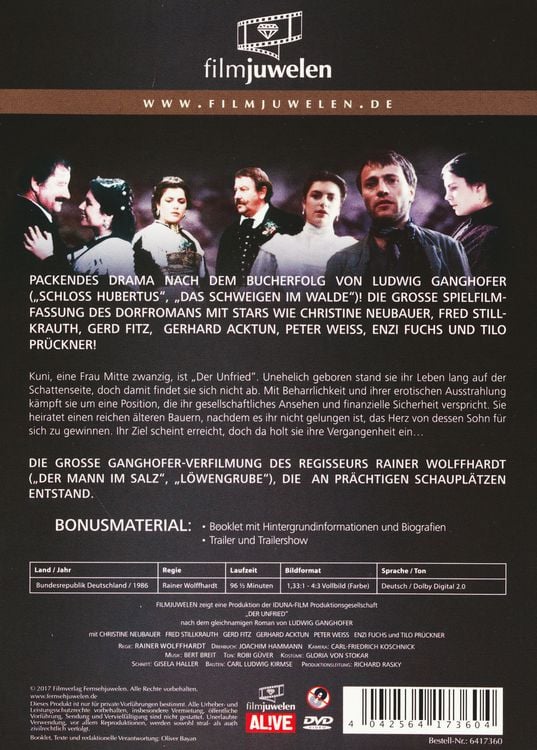 Produktbild: Der Unfried - Die Ganghofer Verfilmungen (Filmjuwelen)