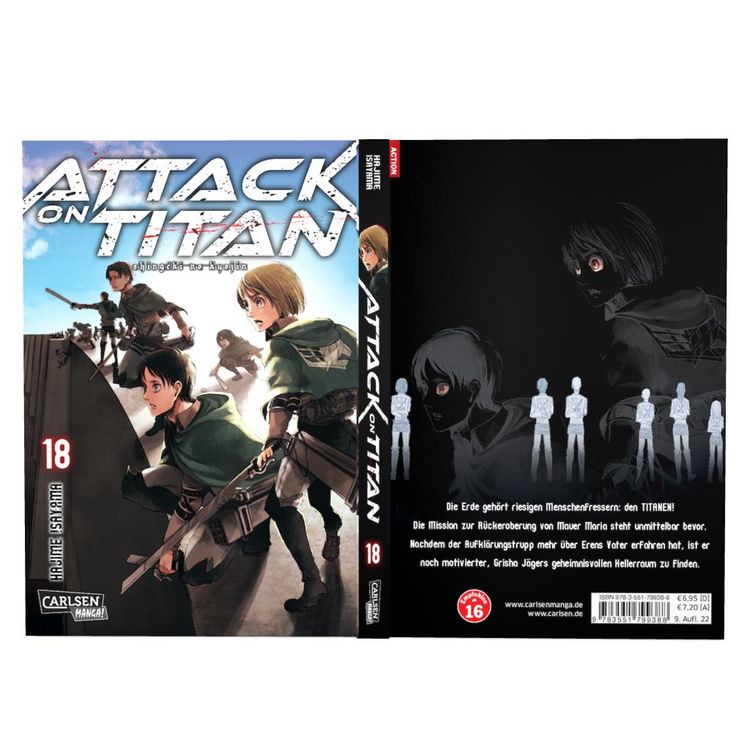 Produktbild: Attack on Titan 18