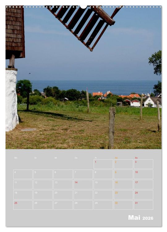 Produktbild: Bornholm - Die Sonneninsel D&auml;nemarks (hochwertiger Premium Wandkalender 2026 DIN A2 hoch), Kunstdruck in Hochglanz