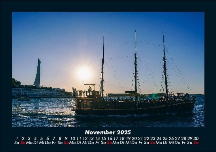 Produktbild: Boote und Segelschiffe 2025 Fotokalender DIN A5