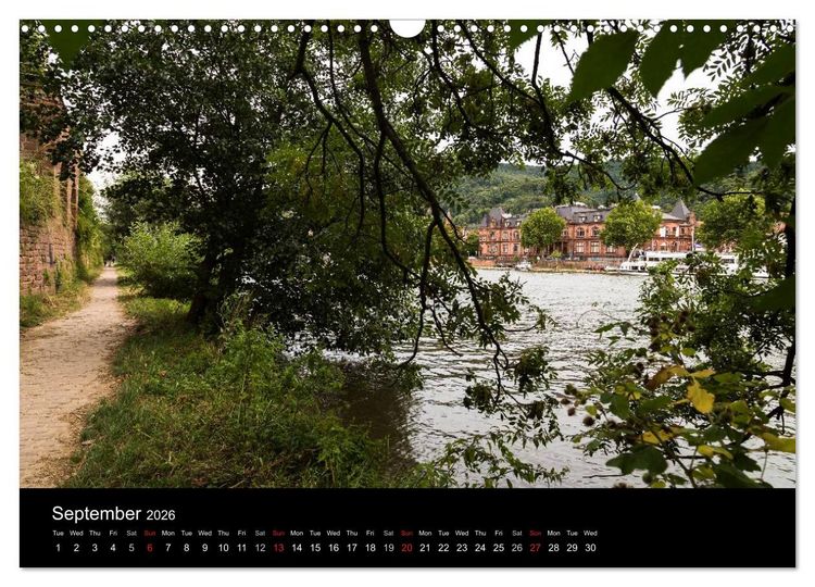 Produktbild: Heidelberg - Views of a City (Wall Calendar 2026 DIN A3 landscape), CALVENDO 12 Month Wall Calendar