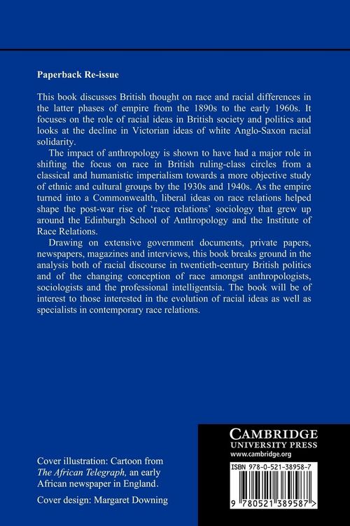 Produktbild: Race and Empire in British Politics