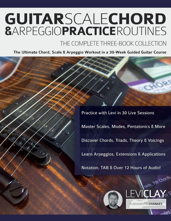 Produktbild: Guitar Scale, Chord & Arpeggio Practice Routines