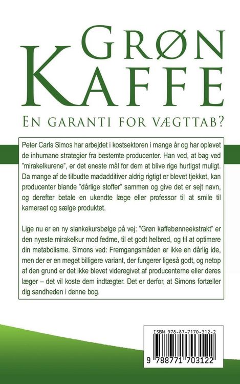 Produktbild: Gr&oslash;n Kaffe - En garanti for v&aelig;gttab?