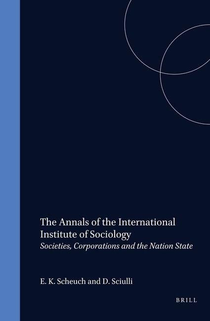 Produktbild: Societies, Corporations and the Nation State