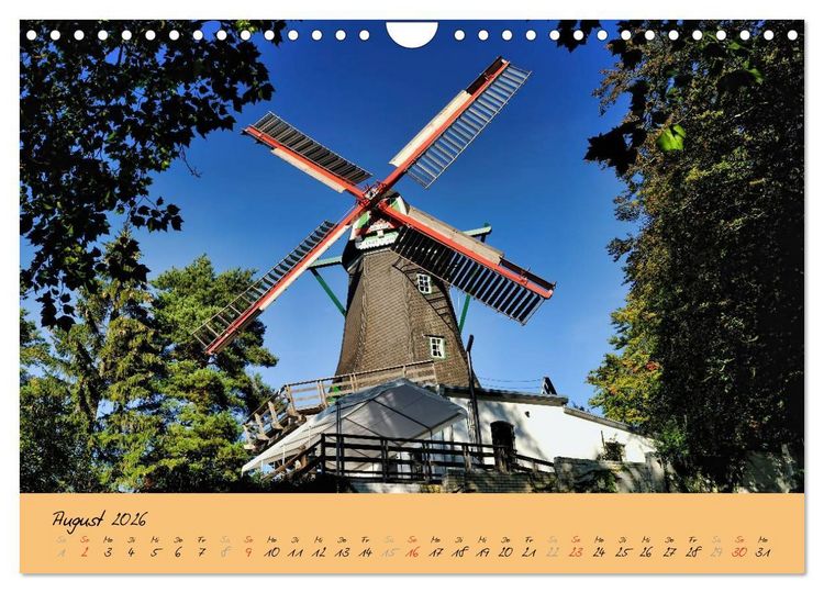 Produktbild: Bergedorf Hamburgs Perle an der Bille (Wandkalender 2026 DIN A4 quer), CALVENDO Monatskalender