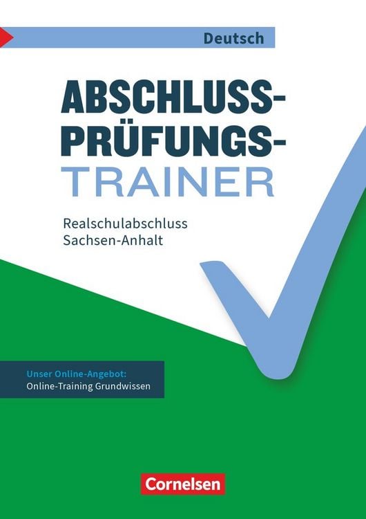 Produktbild: Abschlusspr&uuml;fungstrainer Deutsch - Sachsen-Anhalt - 10. Schuljahr
