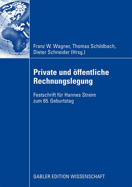 Produktbild: Private und &ouml;ffentliche Rechnungslegung