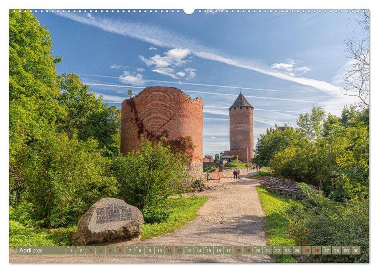 Produktbild: Via Baltica - eine Reise durch Estland, Lettland und Litauen (hochwertiger Premium Wandkalender 2026 DIN A2 quer), Kunstdruck in Hochglanz
