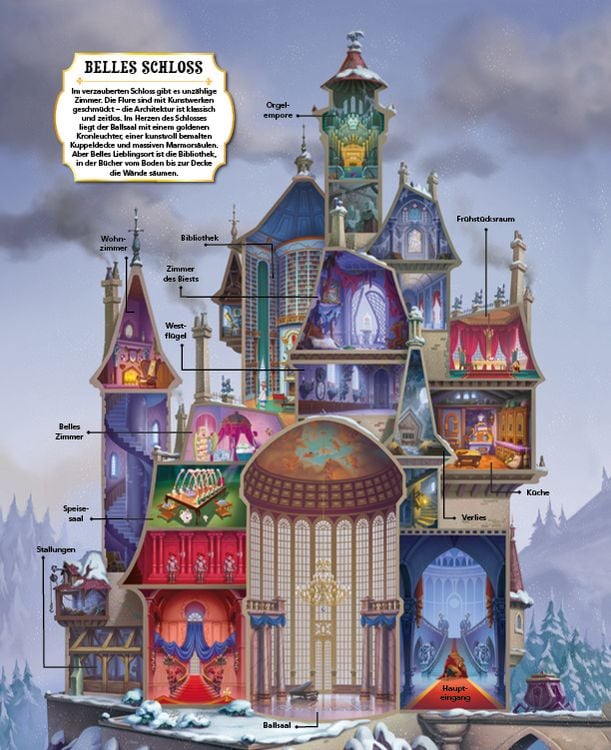 Produktbild: Disney Prinzessin: Entdecke die zauberhaften Schl&ouml;sser!