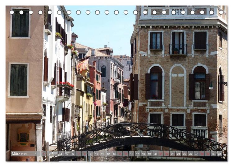 Produktbild: VENEDIG - Perle der Lagune (Tischkalender 2026 DIN A5 quer), CALVENDO Monatskalender