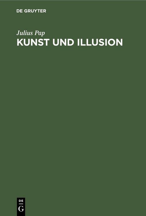 Produktbild: Kunst und Illusion