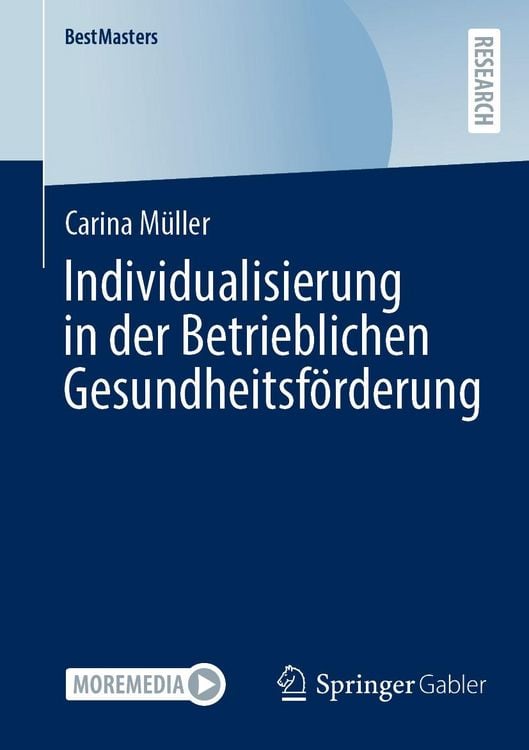 Produktbild: Individualisierung in der Betrieblichen Gesundheitsf&ouml;rderung