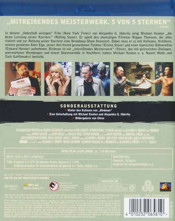 Produktbild: Birdman