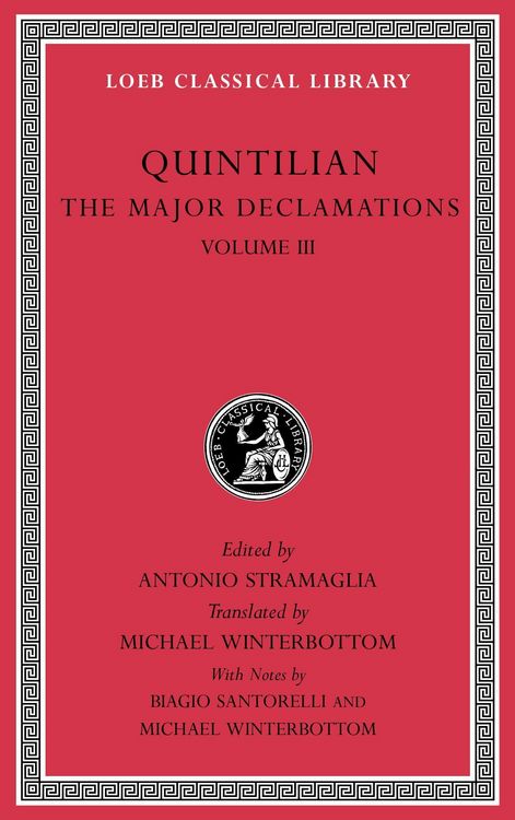 Produktbild: The Major Declamations, Volume III