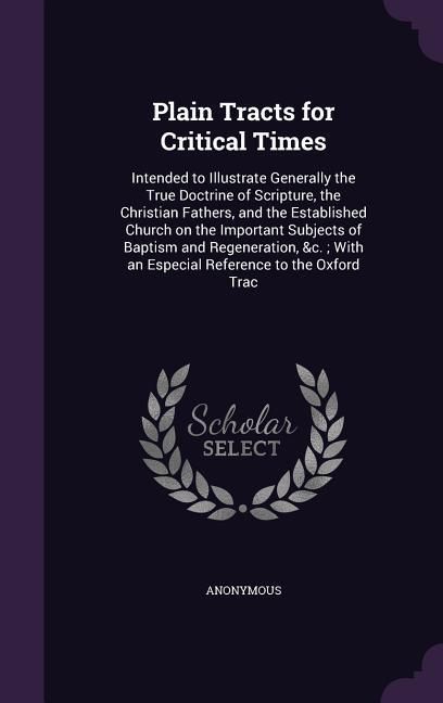 Produktbild: Plain Tracts for Critical Times