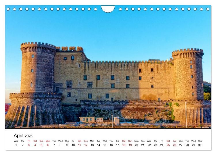 Produktbild: Gulf of Naples - Highlights (Wall Calendar 2026 DIN A4 landscape), CALVENDO 12 Month Wall Calendar