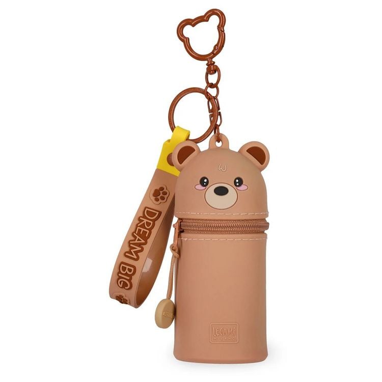 Produktbild: Legami M&uuml;nztasche mit Schl&uuml;sselanh&auml;nger Teddyb&auml;r - Mini Kawaii