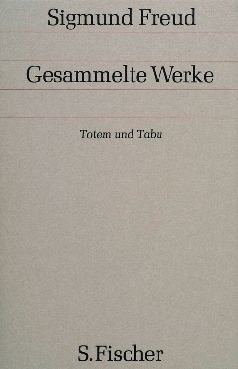 Produktbild: Totem und Tabu