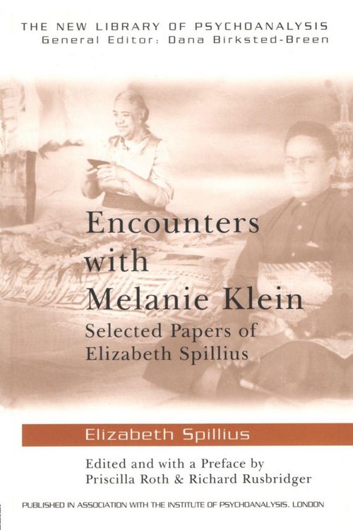 Produktbild: Encounters with Melanie Klein