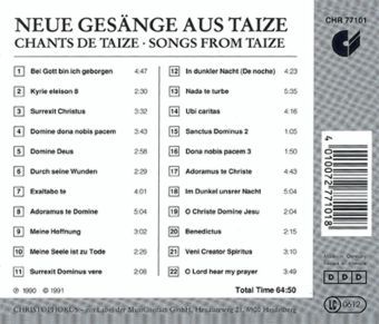 Produktbild: Various Artists: New Chants from Taiz'