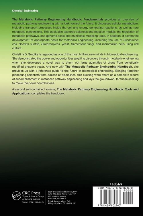 Produktbild: The Metabolic Pathway Engineering Handbook