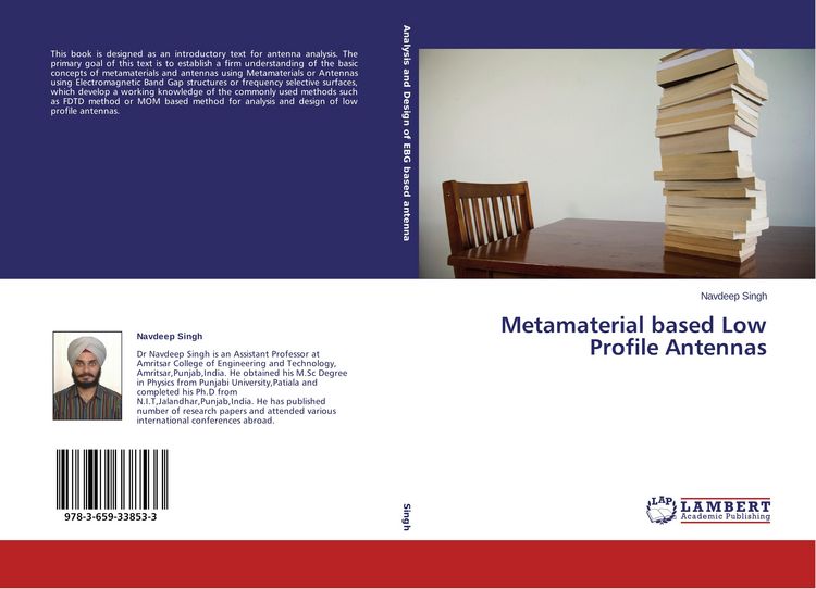 Produktbild: Metamaterial based Low Profile Antennas