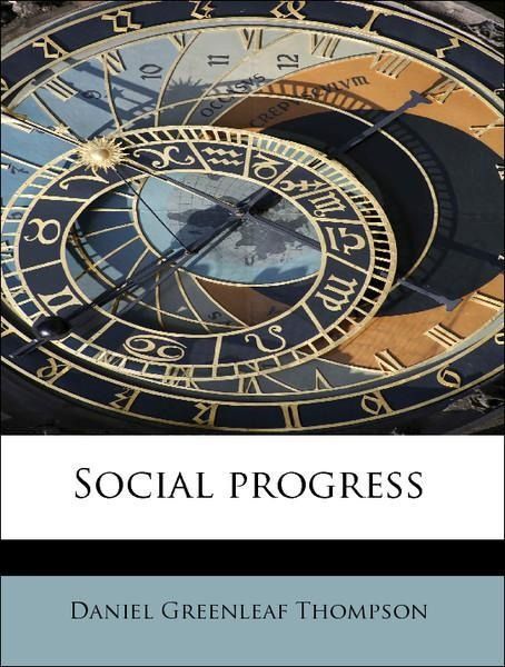 Produktbild: Thompson, D: Social progress