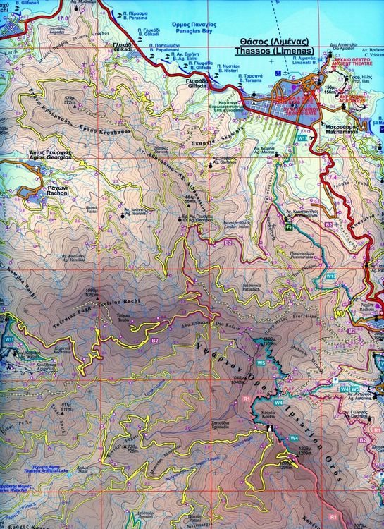 Produktbild: Thassos 1 : 40 000