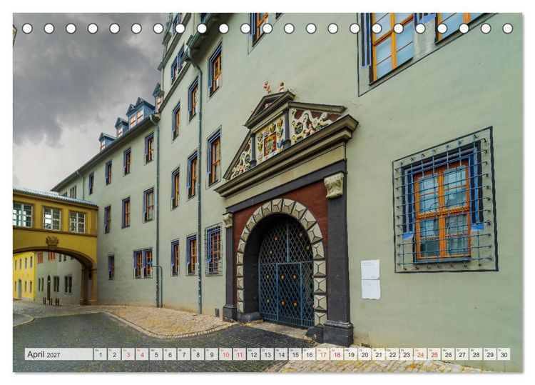Produktbild: Weimar Impressionen (Tischkalender 2027 DIN A5 quer), CALVENDO Monatskalender