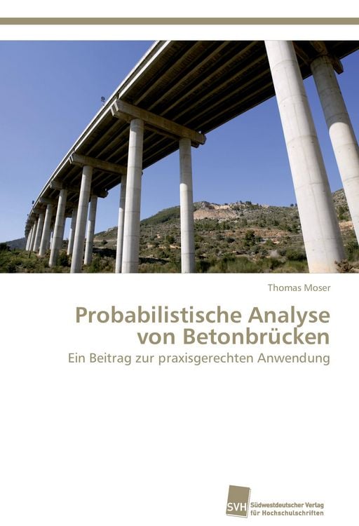 Produktbild: Probabilistische Analyse von Betonbr&uuml;cken