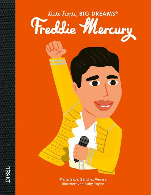 Produktbild: Freddie Mercury &ndash; Little People, BIG DREAMS (Deutsche Ausgabe)