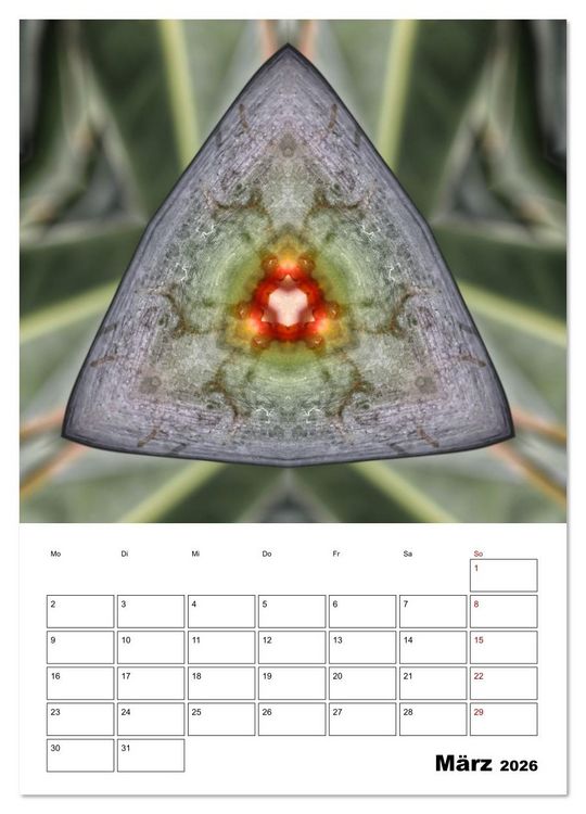 Produktbild: Fotokunst und Natur 2026 (Wandkalender 2026 DIN A4 hoch), CALVENDO Monatskalender
