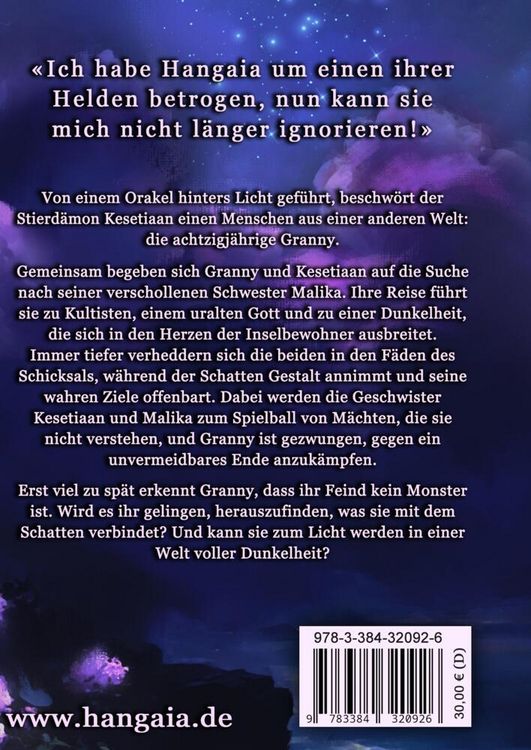 Produktbild: The Shadow Within - Die Hangaia-Chroniken