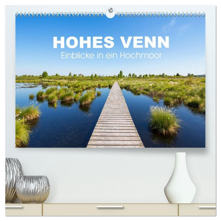 Produktbild: HOHES VENN - Einblicke in ein Hochmoor (hochwertiger Premium Wandkalender 2026 DIN A2 quer), Kunstdruck in Hochglanz