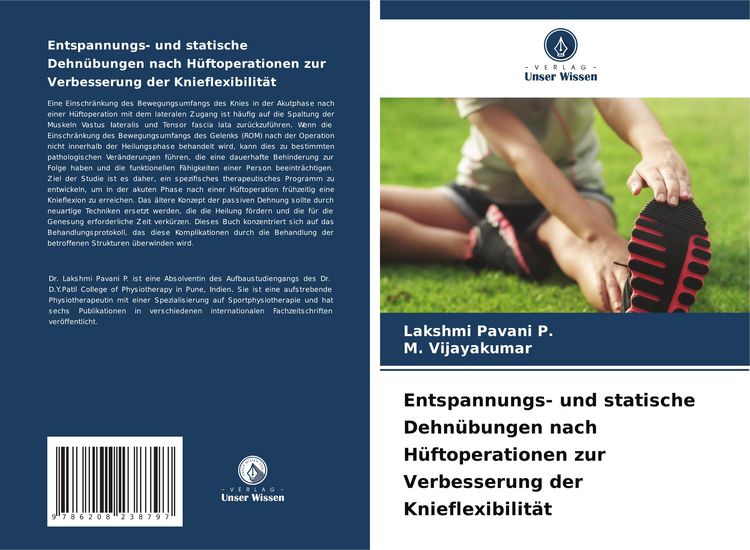 Produktbild: Entspannungs- und statische Dehn&uuml;bungen nach H&uuml;ftoperationen zur Verbesserung der Knieflexibilit&auml;t