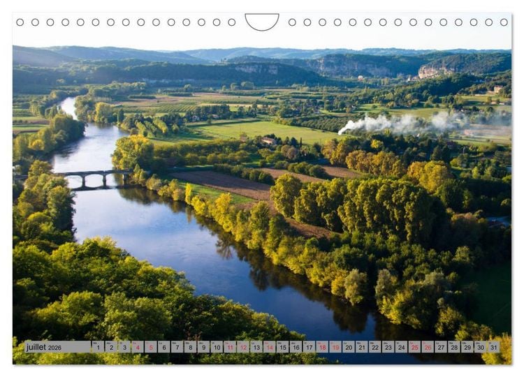 Produktbild: La beaut&eacute; de la Dordogne &ndash; Ancienne et mystique (Calendrier mural 2026 DIN A4 vertical), CALVENDO calendrier mensuel