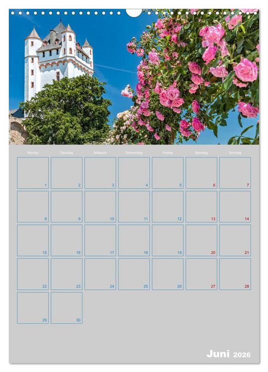 Produktbild: ELTVILLE &ndash; Wein-, Sekt- und Rosenstadt am Rhein (Wandkalender 2026 DIN A3 hoch), CALVENDO Monatskalender