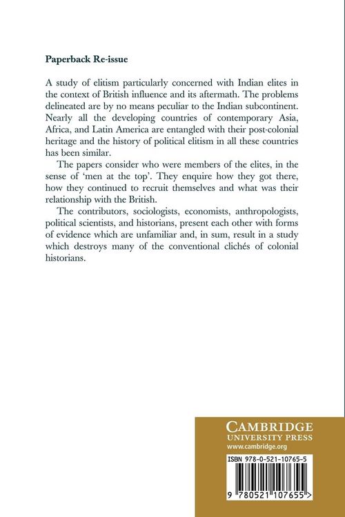 Produktbild: Elites in South Asia