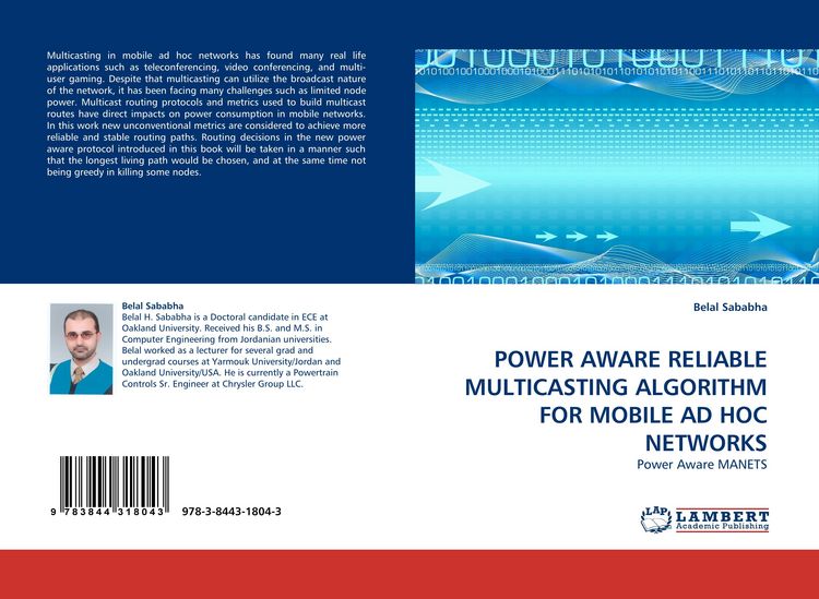 Produktbild: Power Aware Reliable Multicasting Algorithm For Mobile Ad Hoc Networks