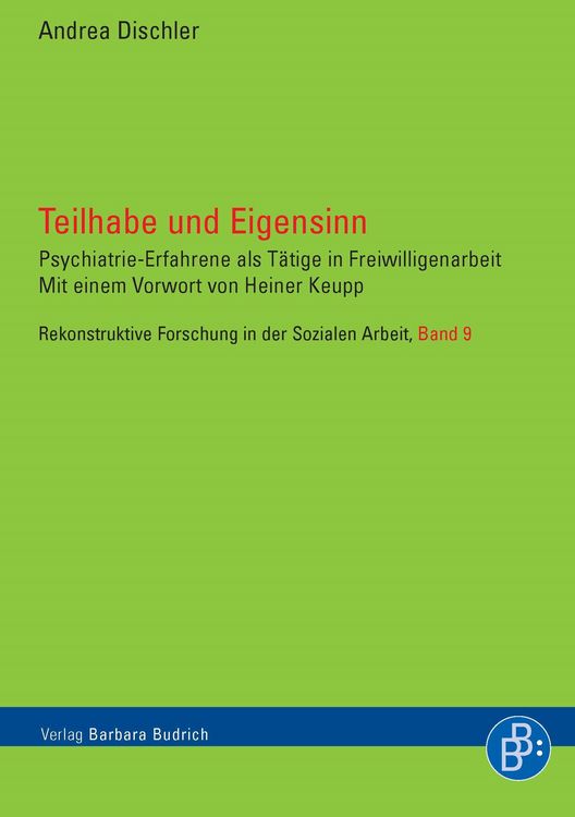 Bild vom Artikel Teilhabe und Eigensinn vom Autor Andrea Dischler