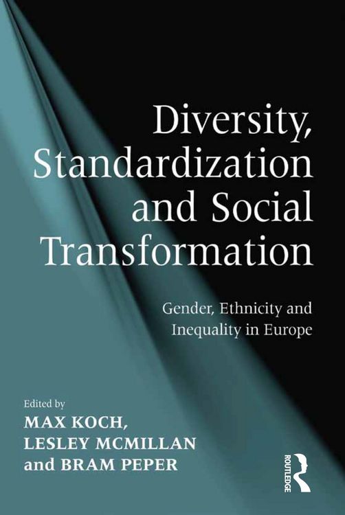 Produktbild: Diversity, Standardization and Social Transformation