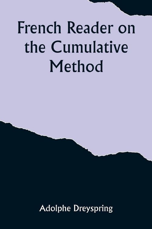 Produktbild: French Reader on the Cumulative Method; The story of Rodolphe and Coco the Chimpanzee