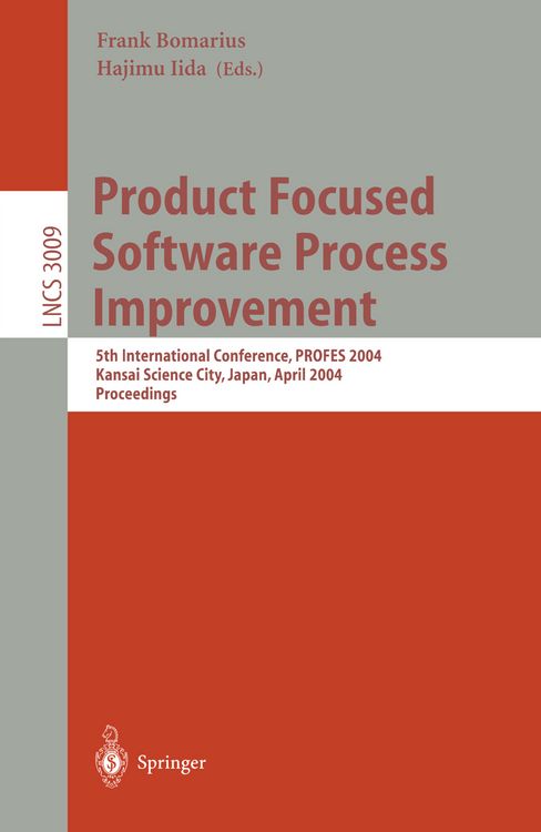 Produktbild: Product Focused Software Process Improvement