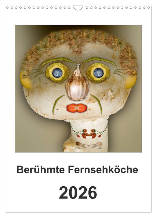 Produktbild: Ber&uuml;hmte Fernsehk&ouml;che (Wandkalender 2026 DIN A3 hoch), CALVENDO Monatskalender