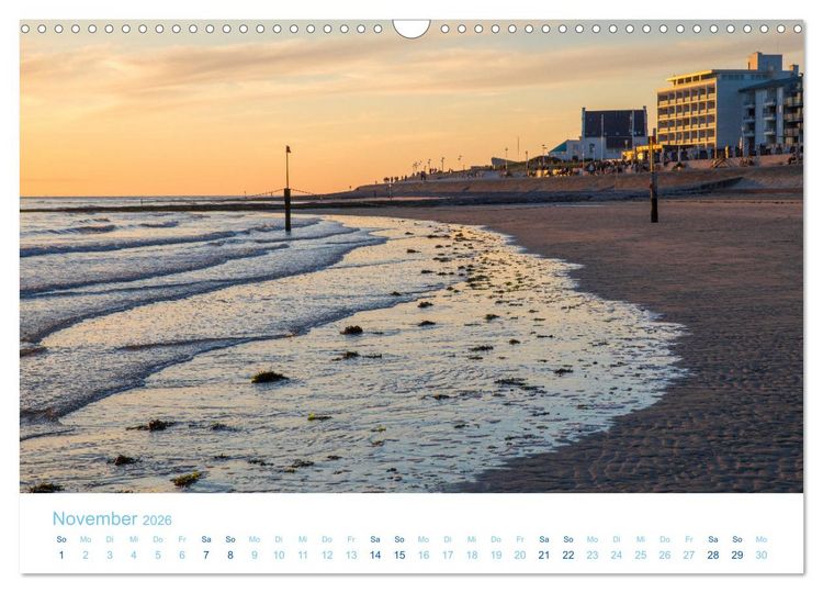 Produktbild: Sommer auf Norderney (Wandkalender 2026 DIN A3 quer), CALVENDO Monatskalender