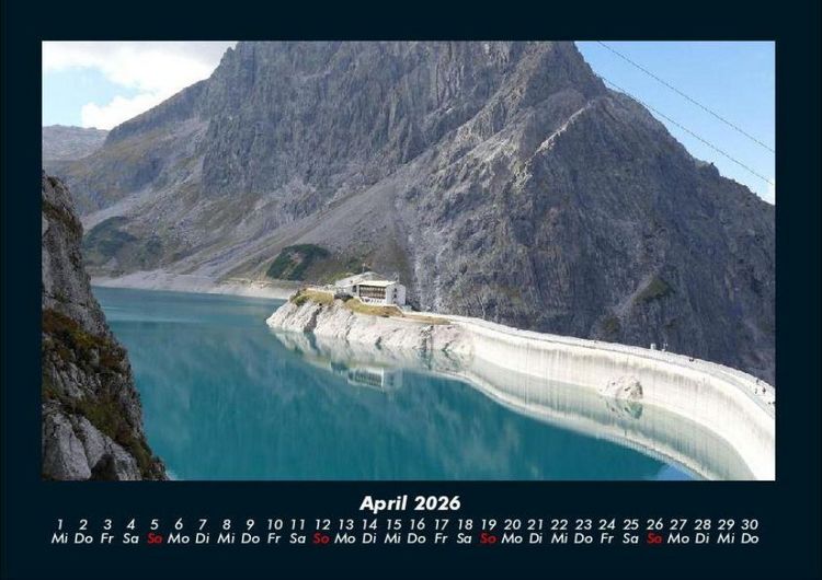 Produktbild: Die Seen der Erde 2026 Fotokalender DIN A4