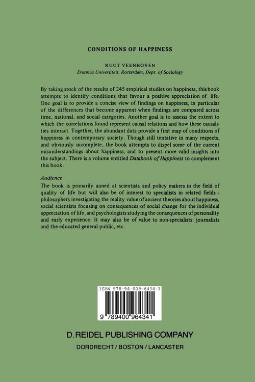 Produktbild: Conditions of Happiness