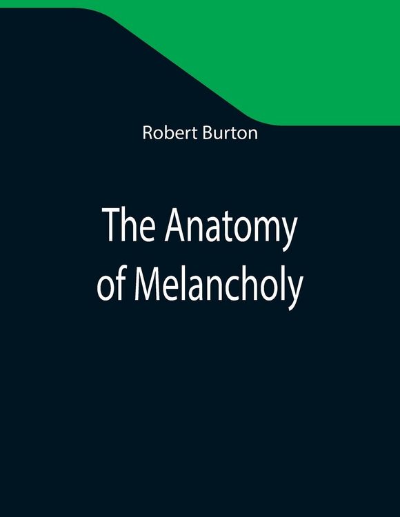 Produktbild: The Anatomy of Melancholy