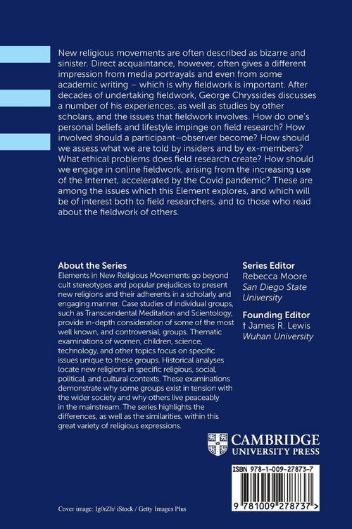 Produktbild: Fieldwork in New Religious Movements